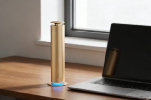 A Scentop revela o ST-01SR: unindo elegância arquitetônica e inovação em nano-aromatização.
